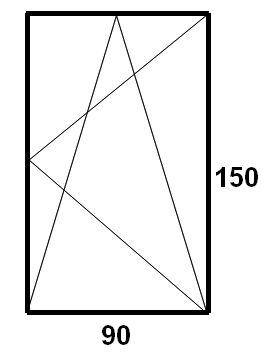 90 x 150 cm panellakás ablakcsere