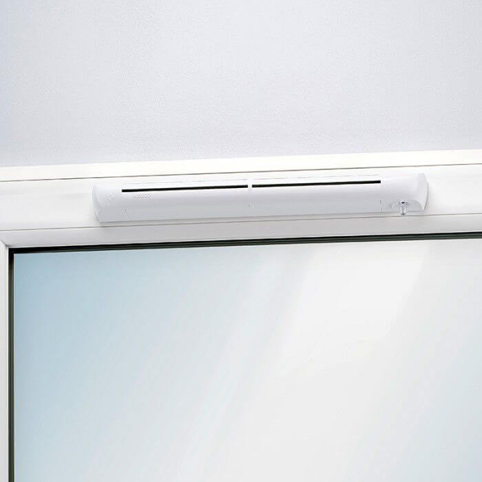 Ablak légbevezető beépítés