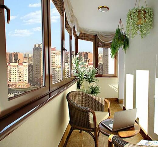 Nyitott erkély beépítése