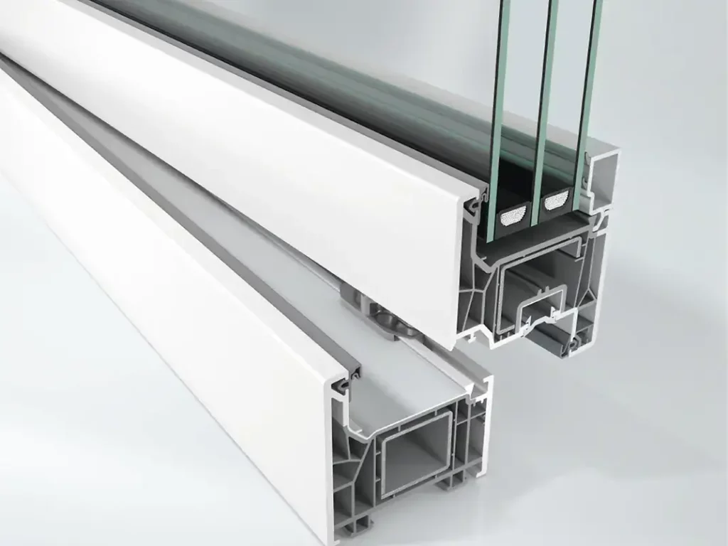 minimalista stílusú ablak