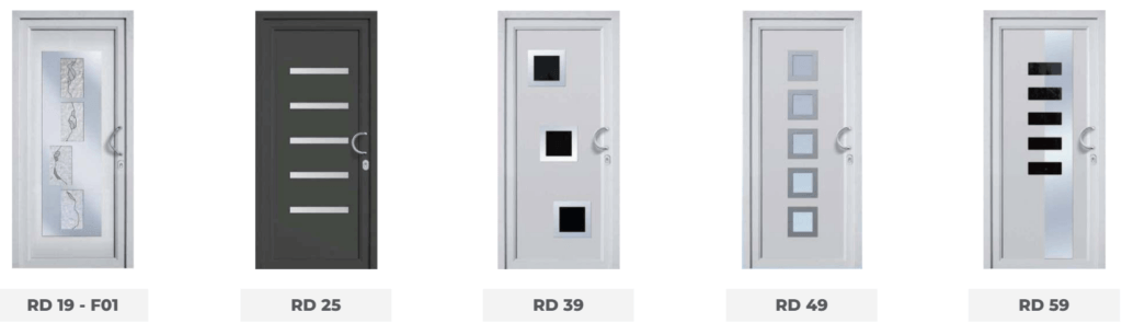 SCHÜCO bejárati ajtók